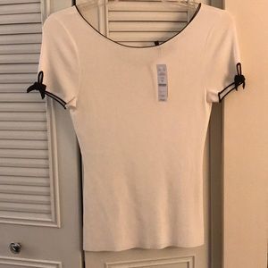 White house black market dress tee